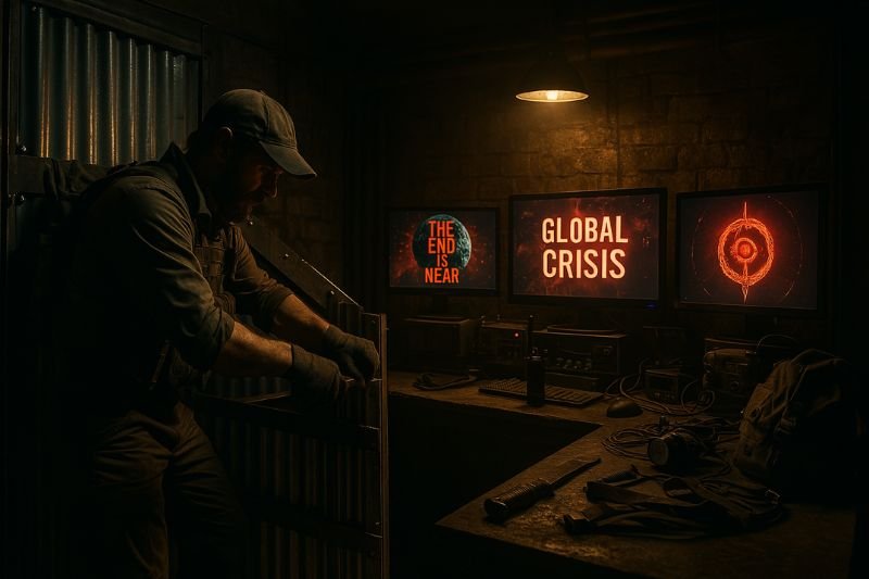 end-time prophecies in media influencing prepping behavior and survivalist construction