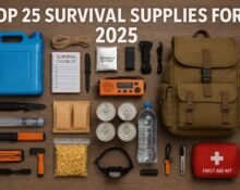 Top 25 Survival Supplies Every Beginner Prepper Needs in 2025