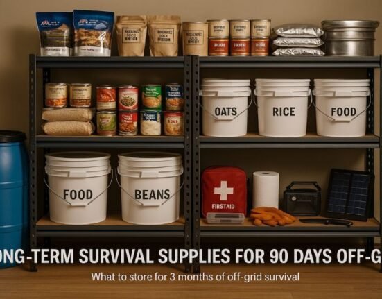 long-term survival supplies