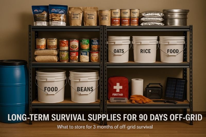 long-term survival supplies