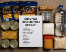 survival food supplies