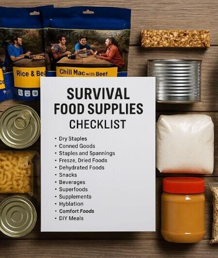 survival food supplies