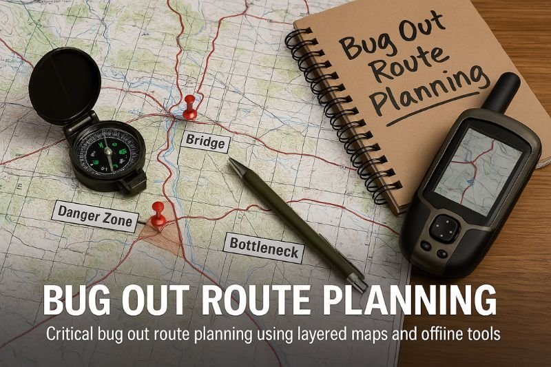 bug out route planning
