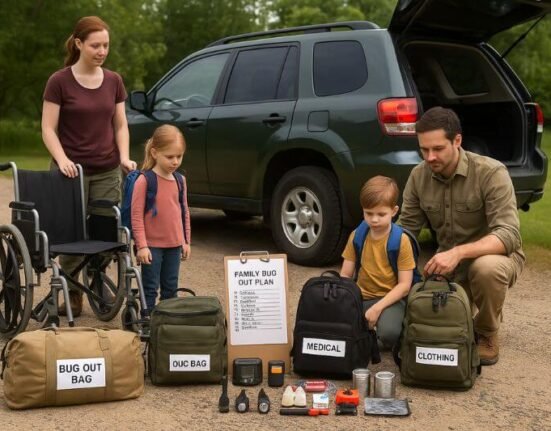 family bug out plan