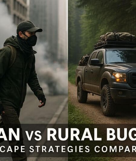 urban vs rural bug out
