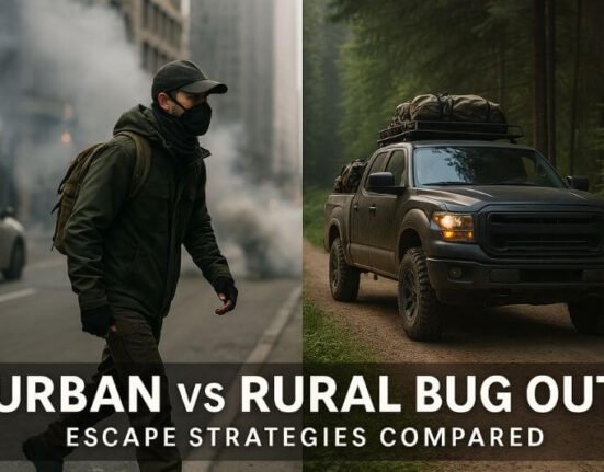 urban vs rural bug out