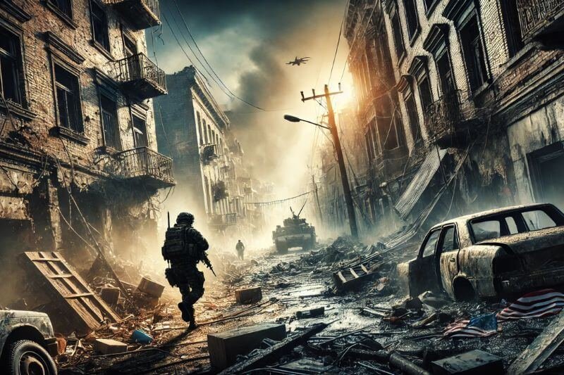 Urban warfare survival lessons illustrated by civilians navigating destroyed Mariupol streets