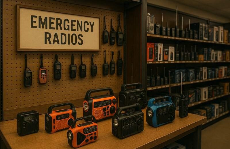 emergency radios guide showing types of survival radios for sale